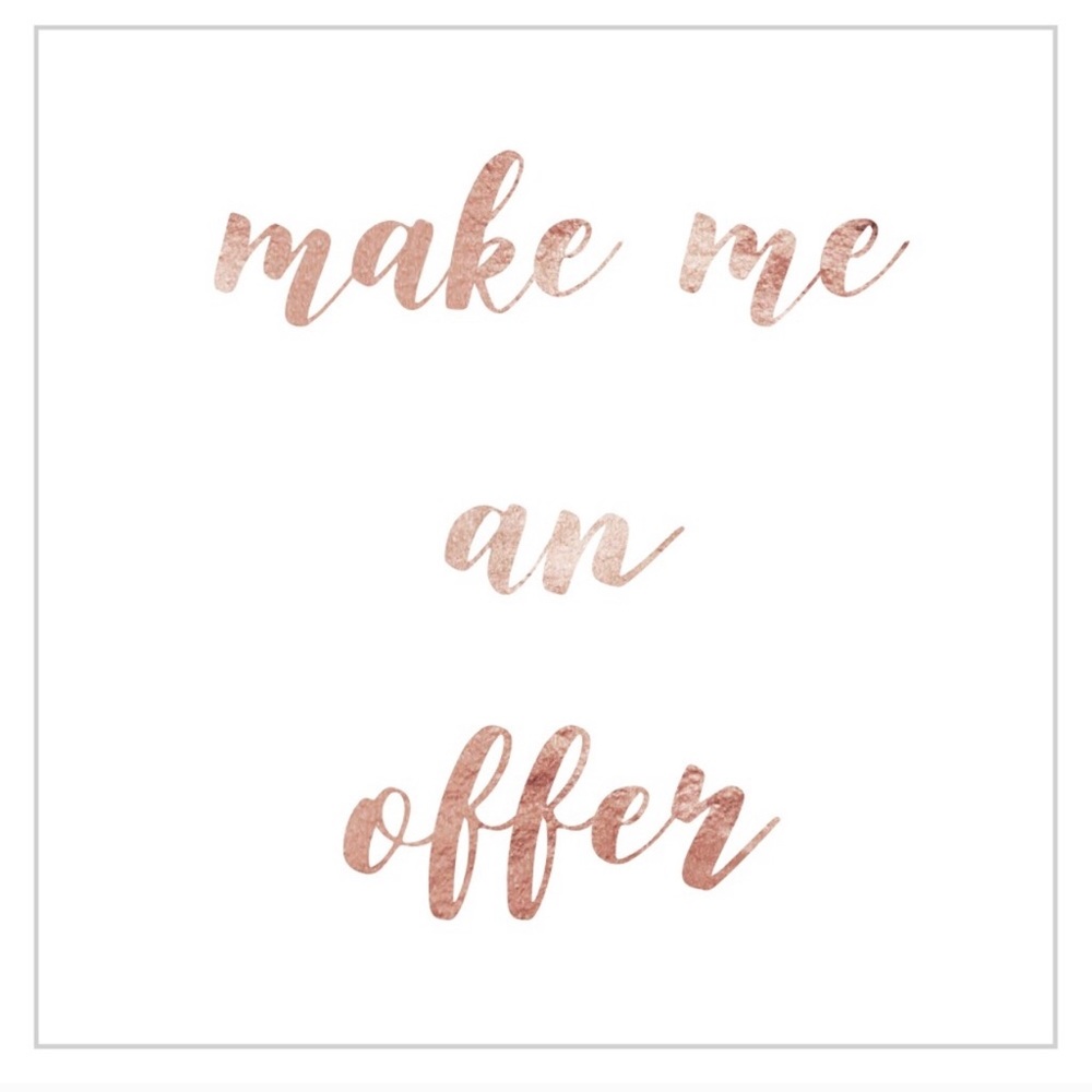 make an offer!